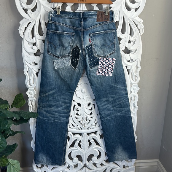 Patched Sashiko Jeans - Picture 7 of 15